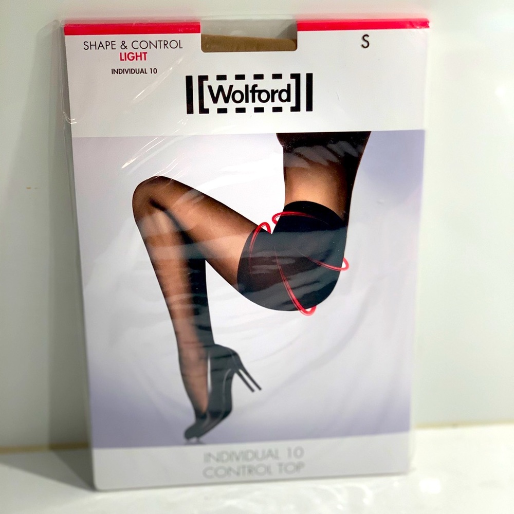 NWT Wolford Shape & Control Light in Sand (dark nude) Size Small
